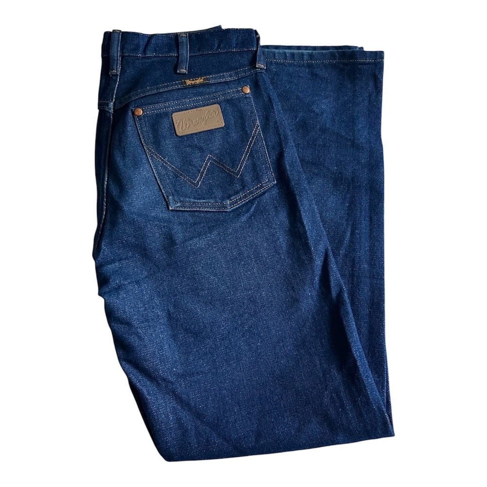 Wrangler Men's Jeans A001 3030 31x31 Straight Leg Cowboy Cut Blue Denim